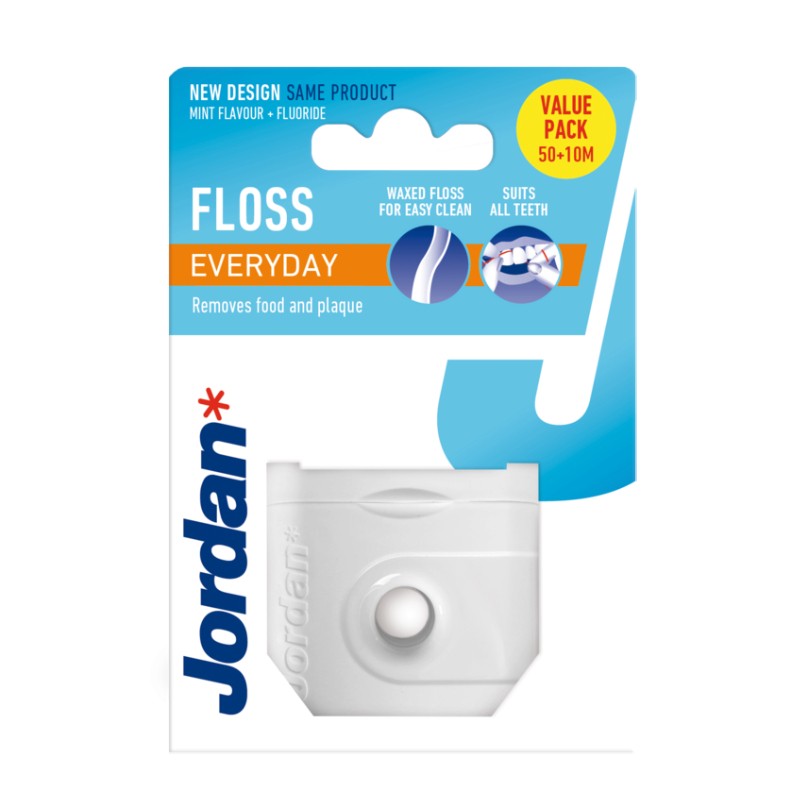JORDAN Everyday Floss Dental floss 60 m