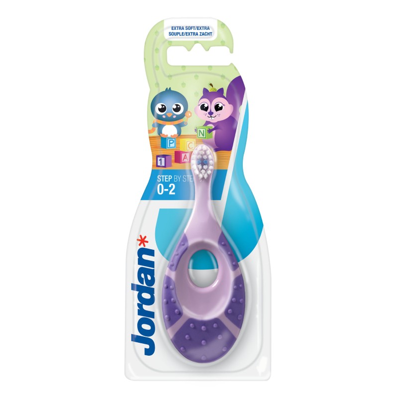 JORDAN Step Children's toothbrush 0-2 years of increased softness