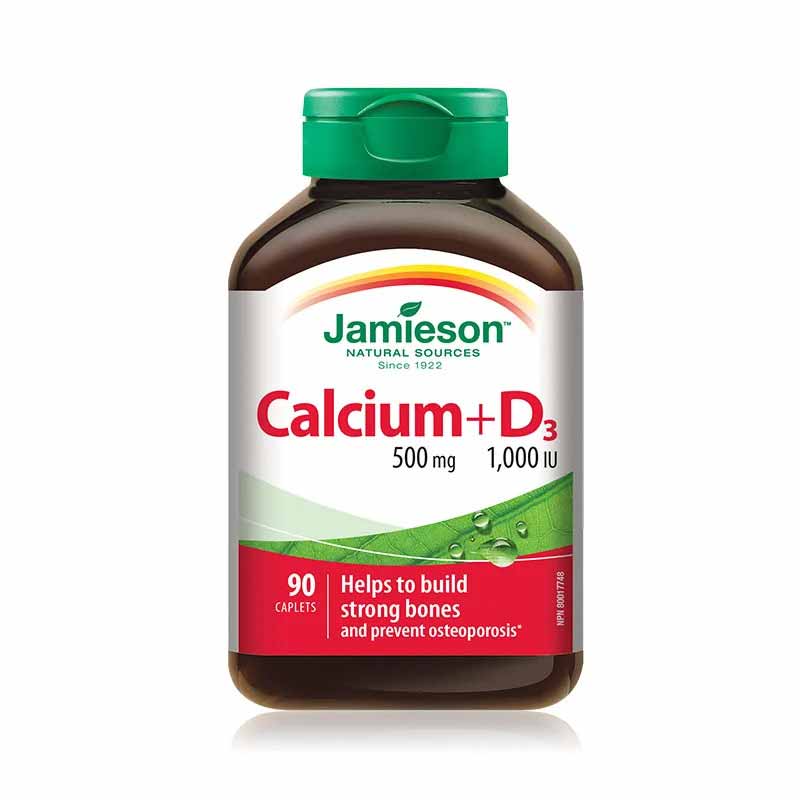 Jamieson Calcium + D3 tablets N90