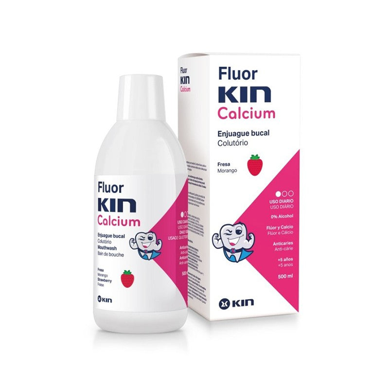 KIN Fluor Calcium mouthwash 500 ml