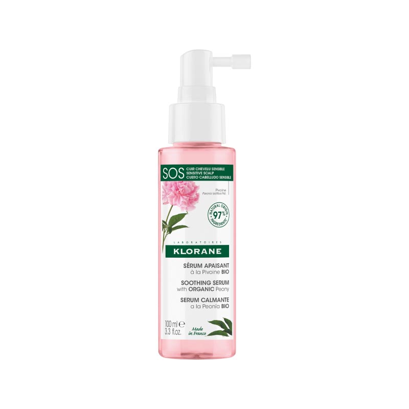 KLORANE SOS serum with peonies for sensitive scalp 100 ml