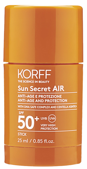 KORFF Sun Secret AIR Anti-Age and Protection Stick SPF 50+ the sun protective device 25 ml