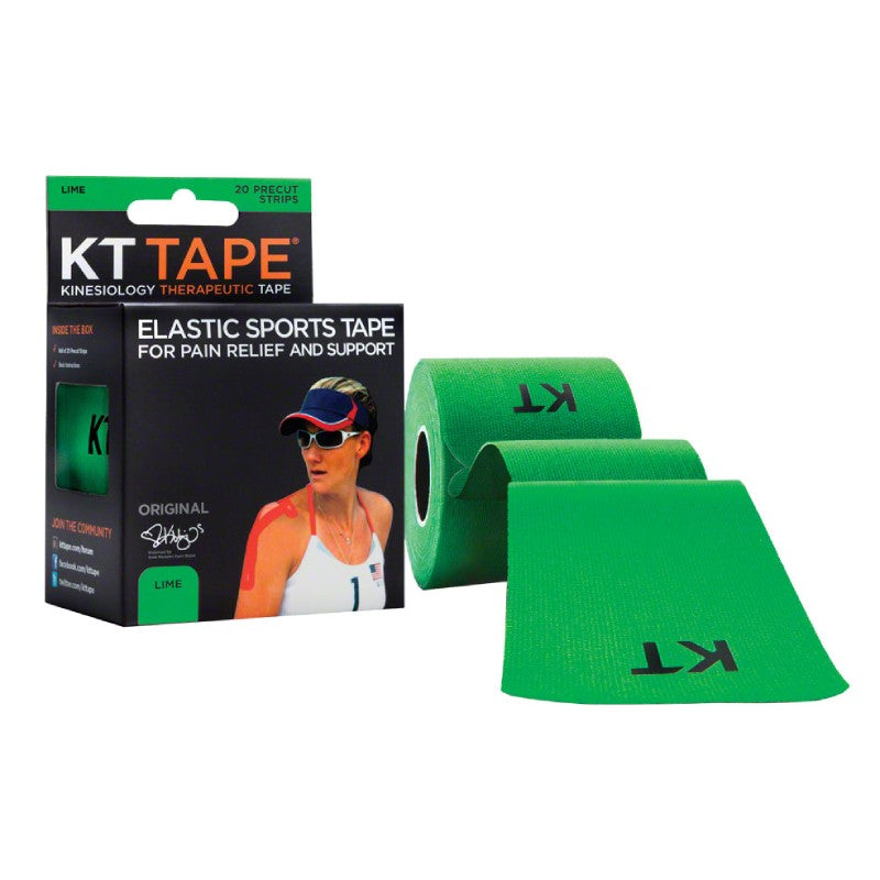 KT TAPE Original green tape, 5m, 20 strips