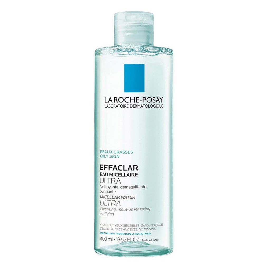 LA ROCHE-POSAY Effaclar micellar water for oily skin with an acne formation of 400 ml