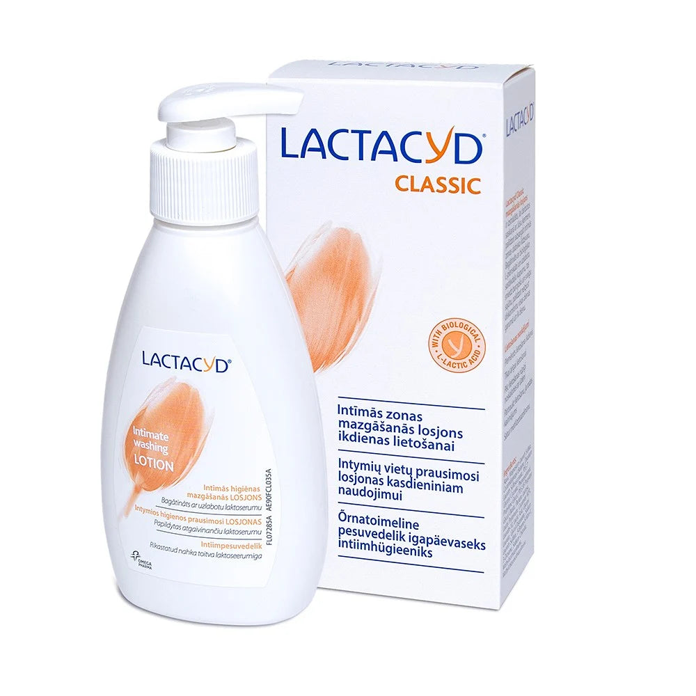 LACTACYD Pharma Classic lotion for daily intimate hygiene 200 ml