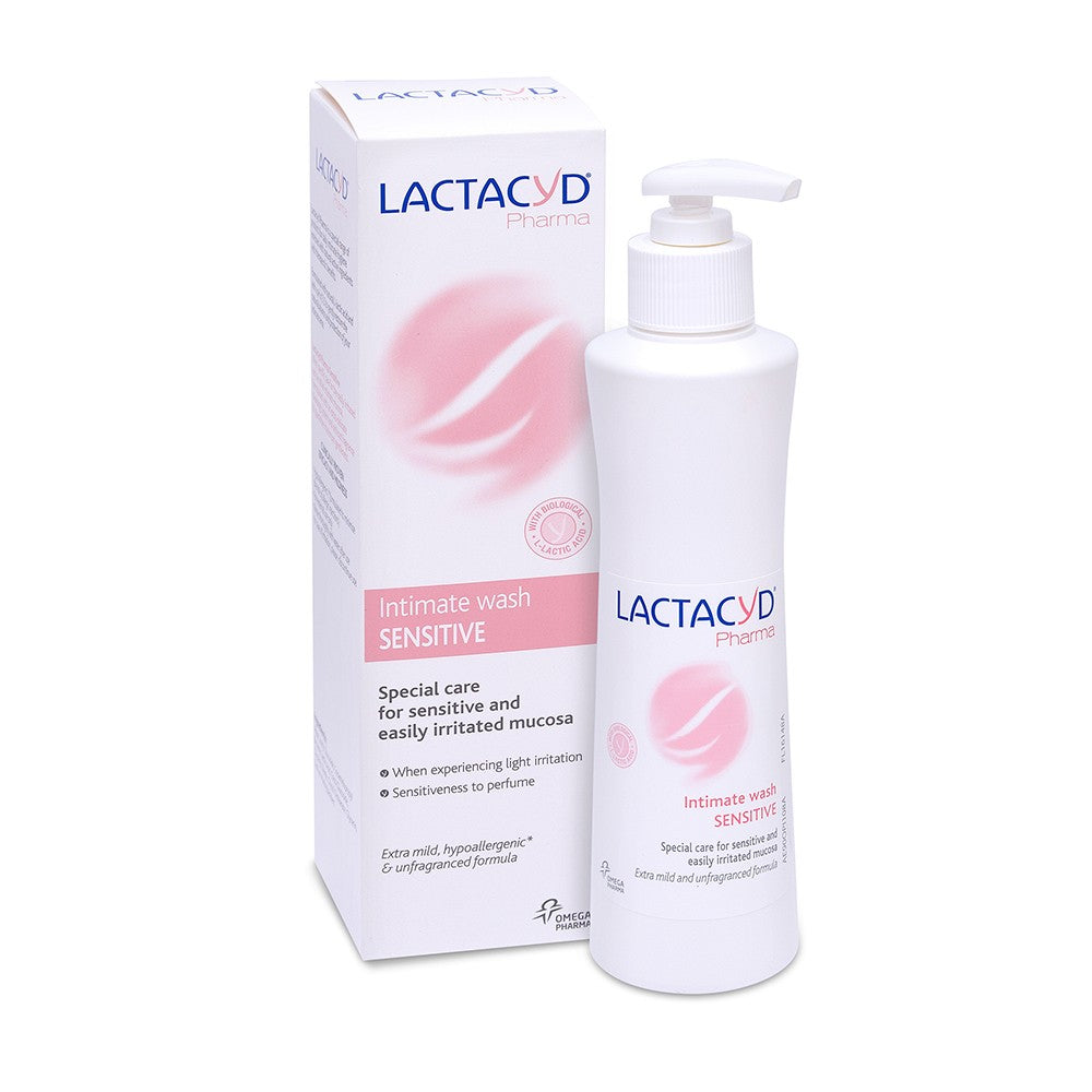 LACTACYD Pharma Sensitive detergent for intimate area 250 ml