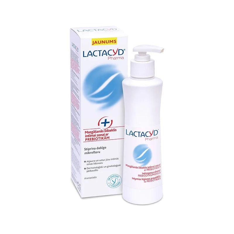 LACTACYD Pharma with prebiotics detergent for intimate area 250 ml