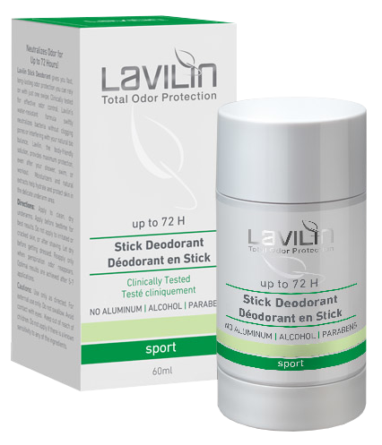 LAVILIN Deo 72H Stick Sport antiperspirant 60 ml