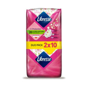 LIBRESSE Aloe & Chamomile Normal sanitary napkins N20