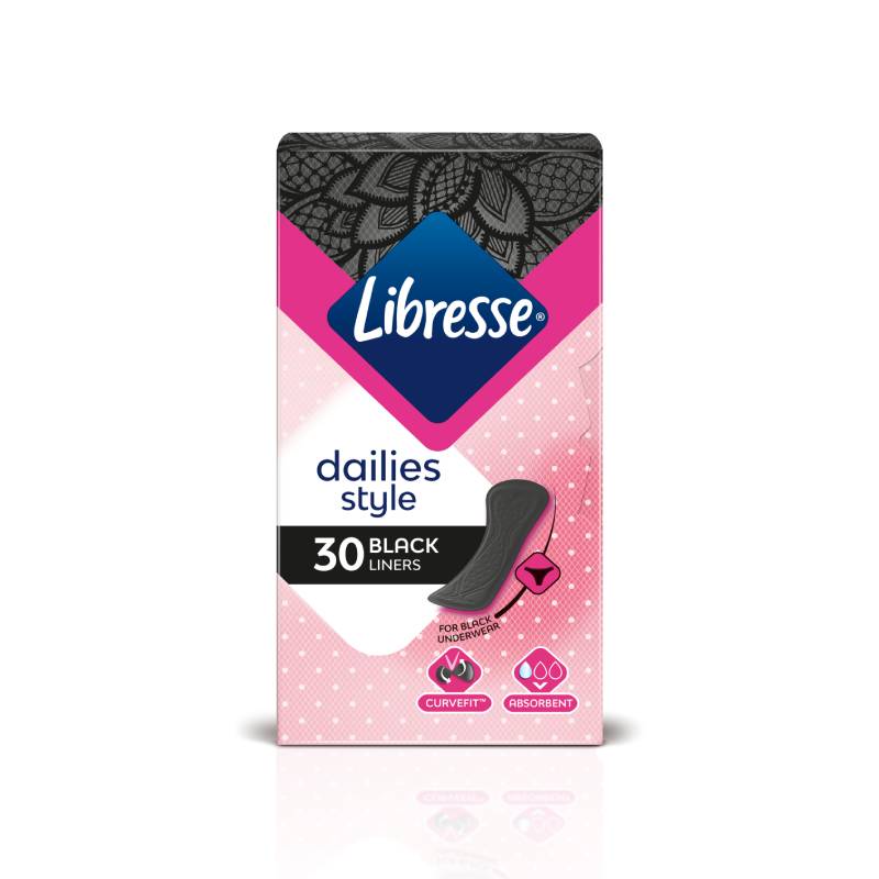 LIBRESSE Black Normal Daily Inserts N30