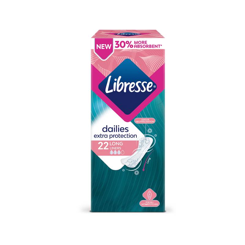 LIBRESSE Extra Protection Long Daily Inserts N22