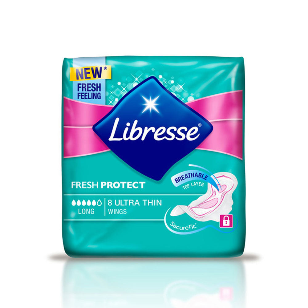 LIBRESSE Invisible Super sanitary napkins N8