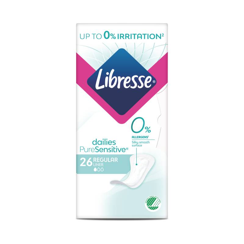 LIBRESSE Pure Sensitive Normal daily pads N26