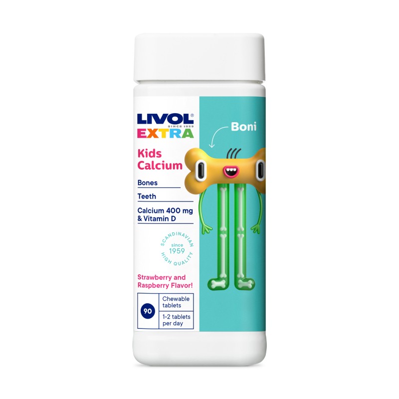 LIVOL Extra Kids Calcium N90 tablets