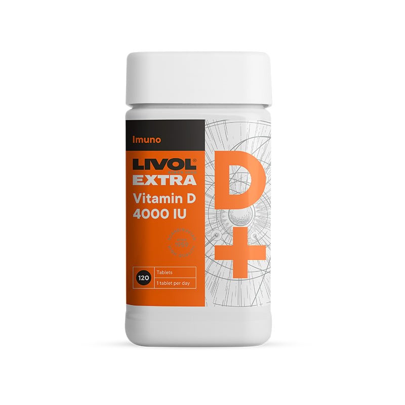LIVOL Extra Vitamin D 4000 SV N120 tablets