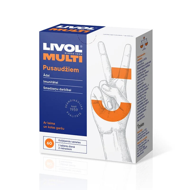LIVOL Multi for teenagers N60 tablets