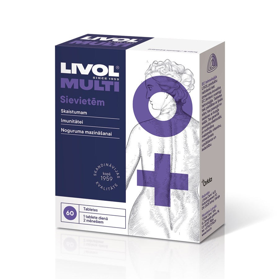 LIVOL Multi for women N60 tablets
