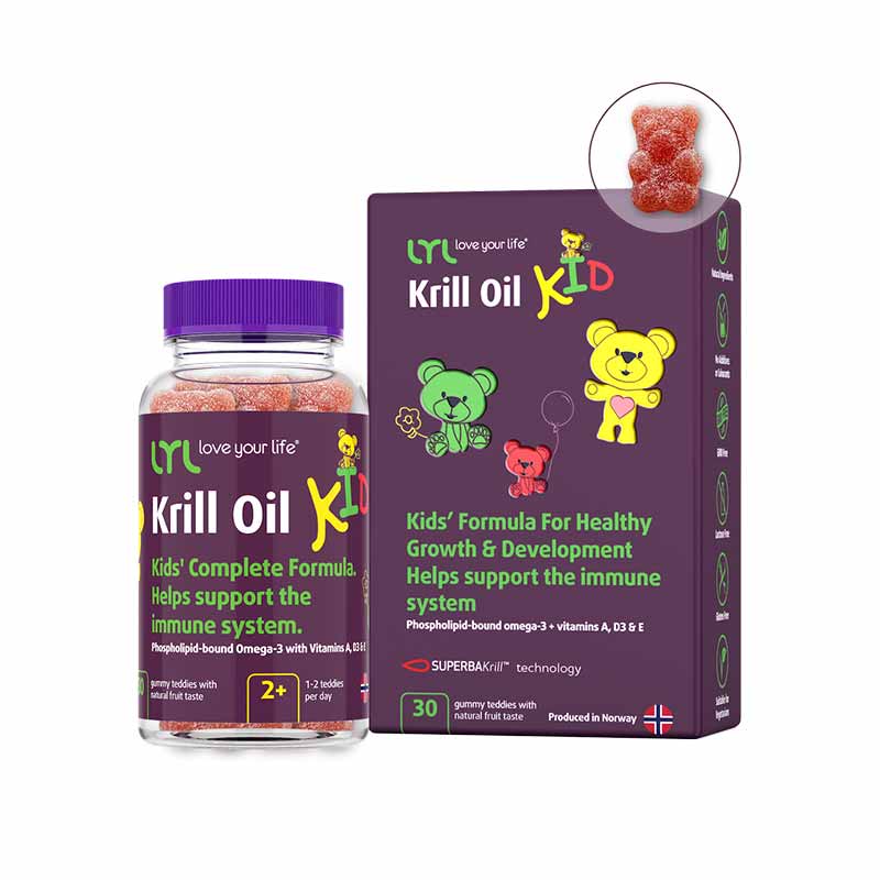 LYL KRILL OIL KID Jelly bears N30