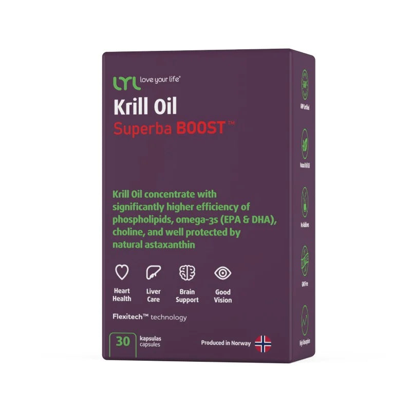 LYL Krill Oil Superba BOOST capsules N30