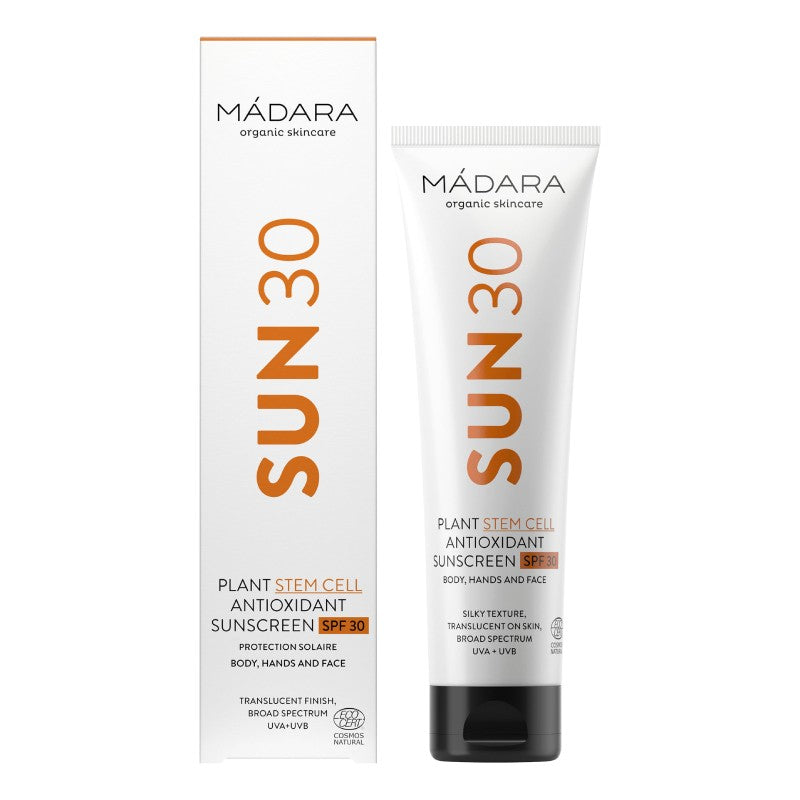 MADARA SUN30 SPF30 sunscreen for body, hands and face 100 ml