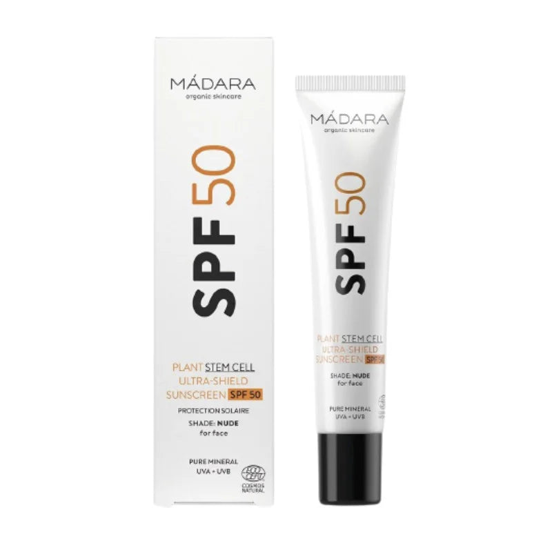 MADARA Ultra-Shield SPF50 sunscreen for face with tone 40 ml
