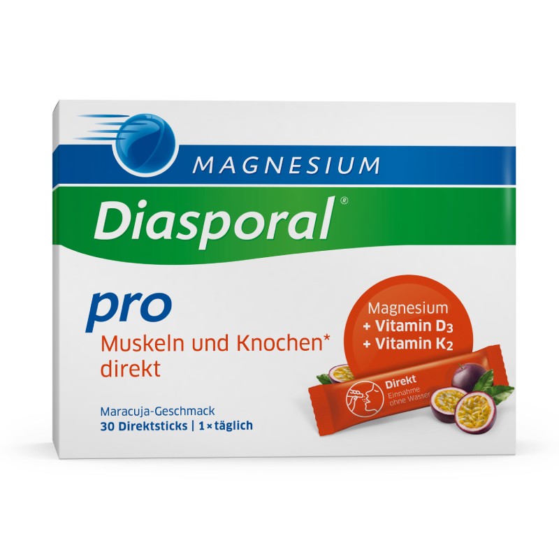 MAGNESIUM DIASPORAL Pro for muscles and bones granules N30