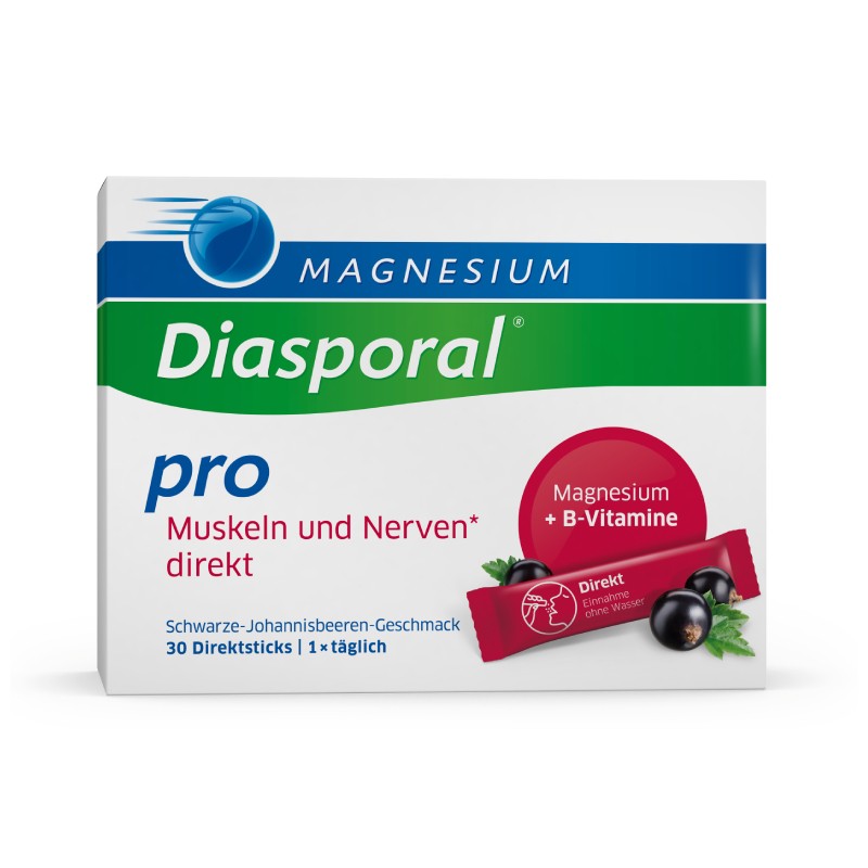 MAGNESIUM DIASPORAL Pro for muscles and nerves granules N30