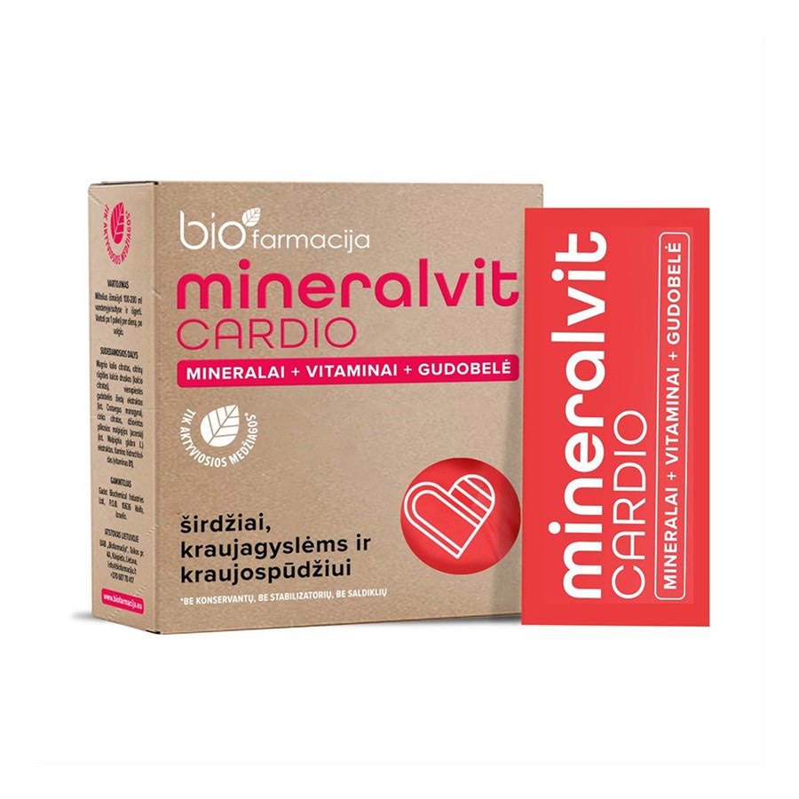 BIOFARMACIJA Mineralvit Cardio powder N20