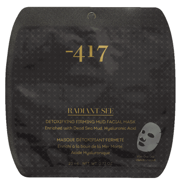 MINUS 417 Radiant See Detoxifying Firming Mud faces mask 20 ml