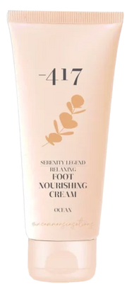 MINUS 417 Serenity Legend Relaxing Nourishing Ocean cream on foot 100 ml