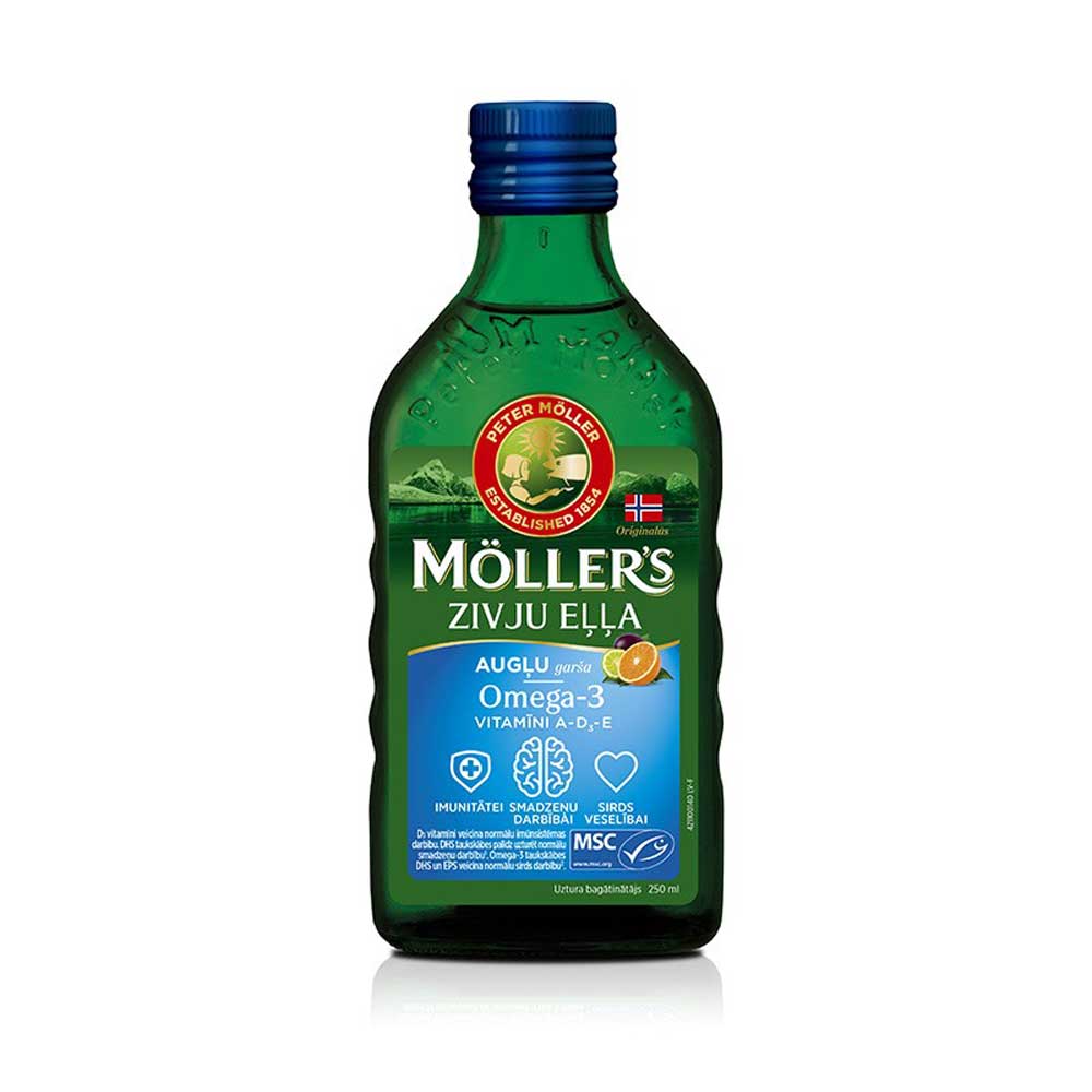 MOLLERS Fish oil with fruit taste 250 ml