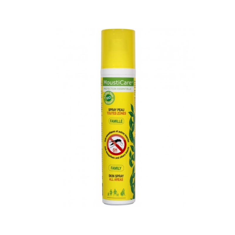 MOUSTICARE Family spray against insects up to 6H 125 ml