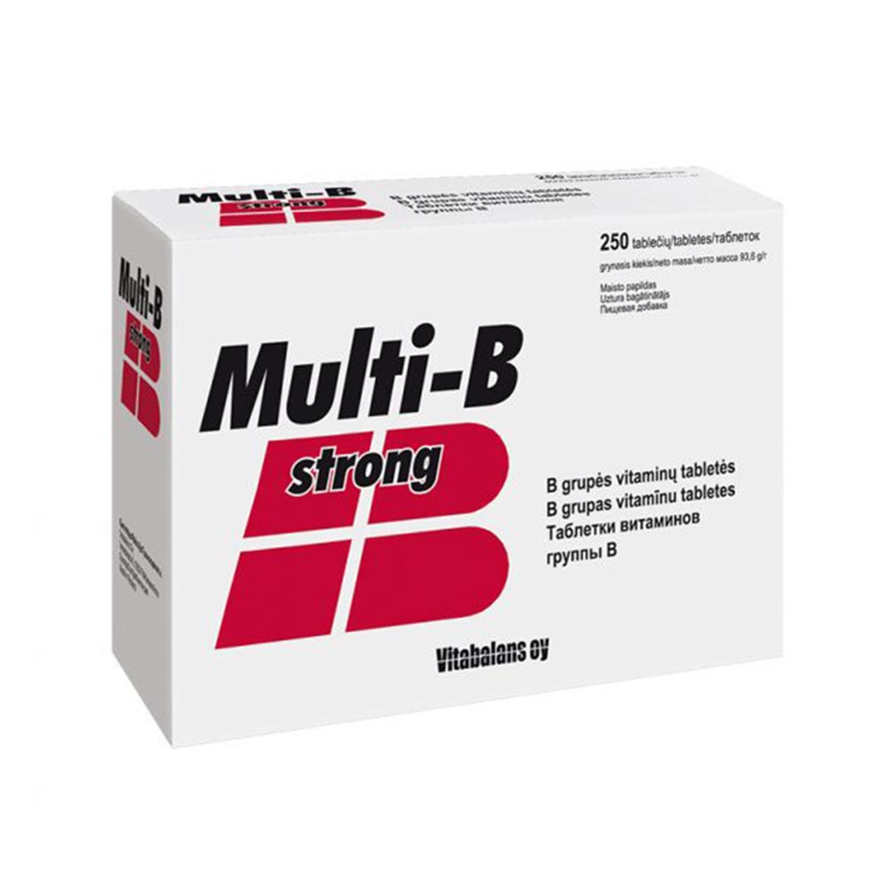 Vitabalans Multi-B Strong N250 tablets
