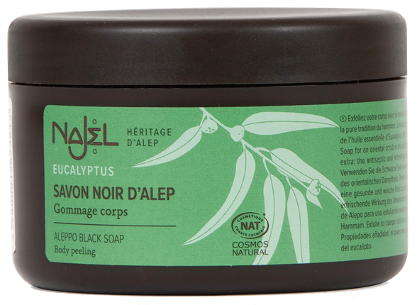 NAJEL Black Aleppo Eucalyptus soap 180 g