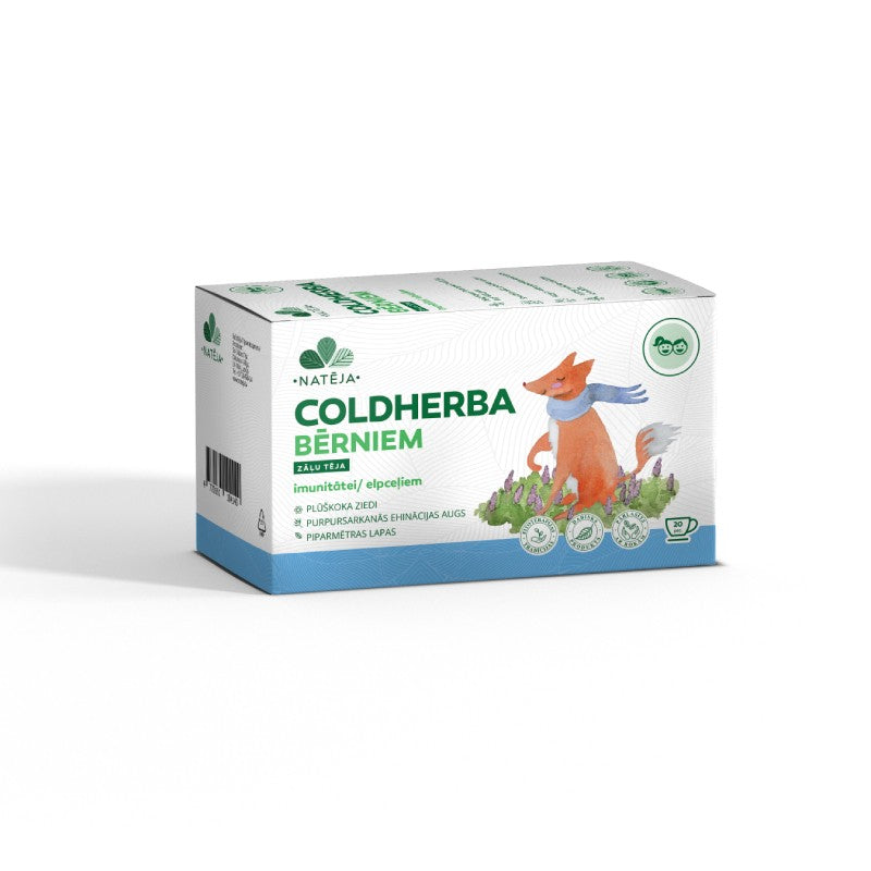 NATĒJA ColdHerba herbal tea for immunity for children N20