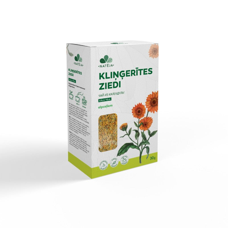 NATĒJA Calendula flower tea for the respiratory tract 30 g