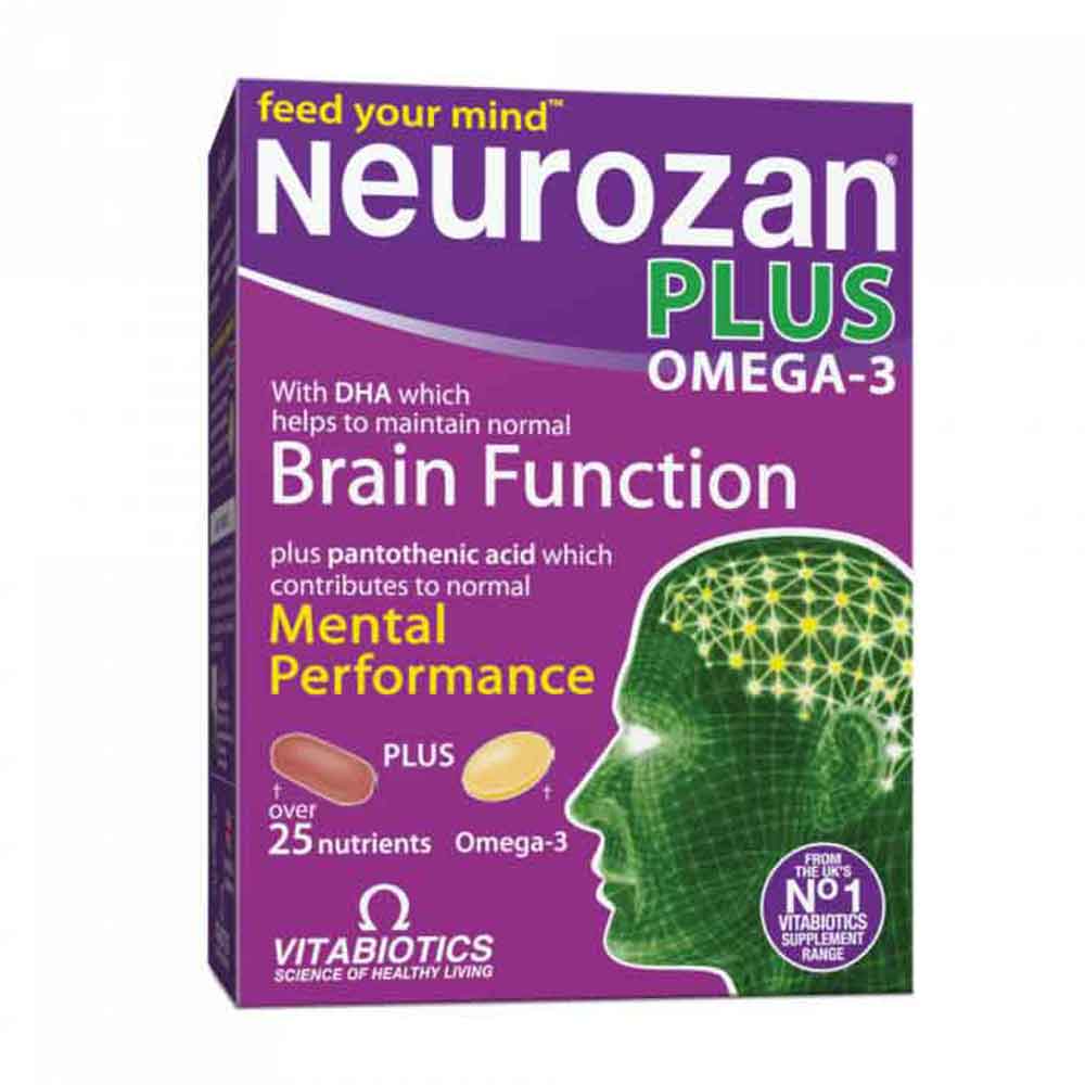 Neurozan Plus Omega-3 tablets + capsules N56