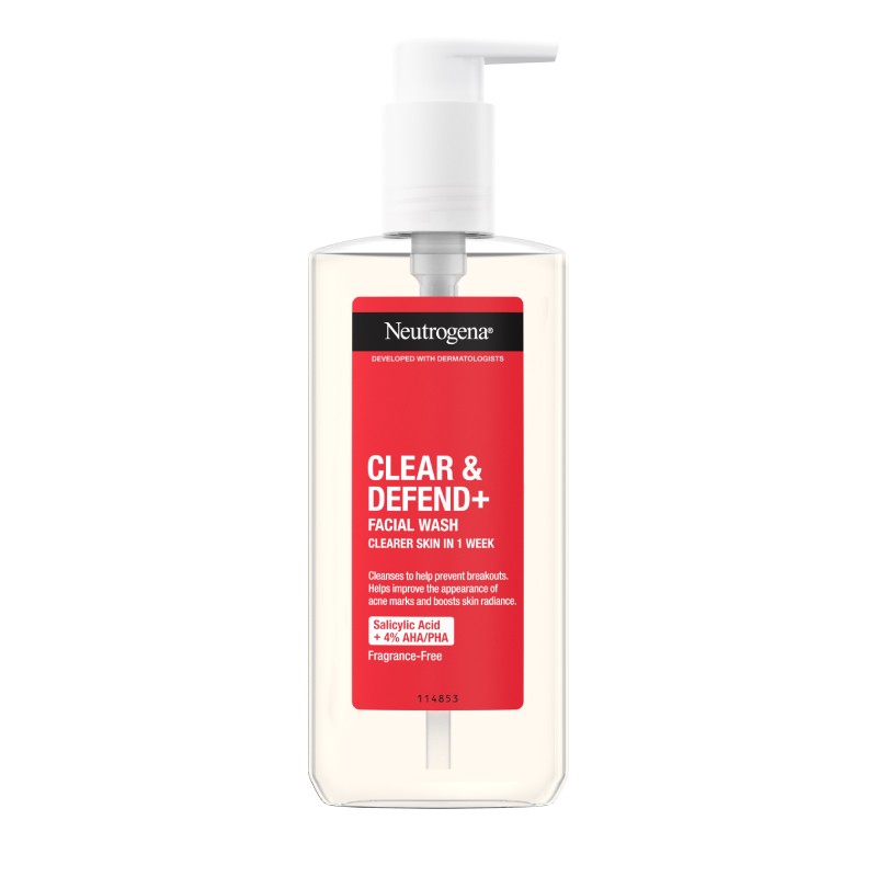 NEUTROGENA Clear & Defend+ face wash 200 ml