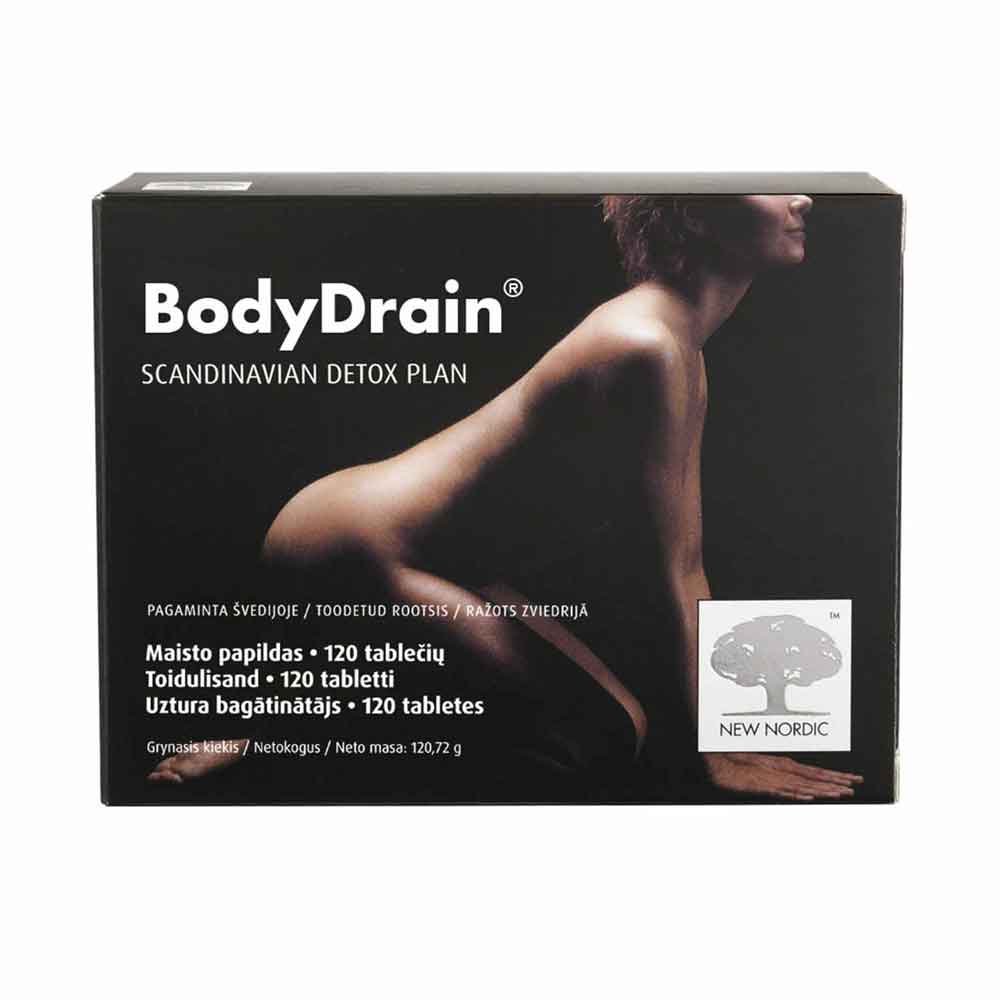 New Nordic Bodydrain tablets N120