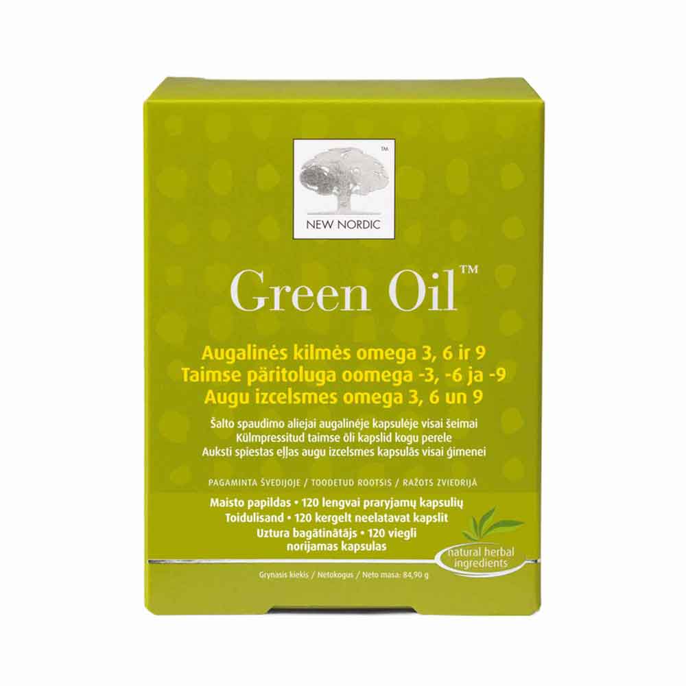 New Nordic Green Oil Capsules N120