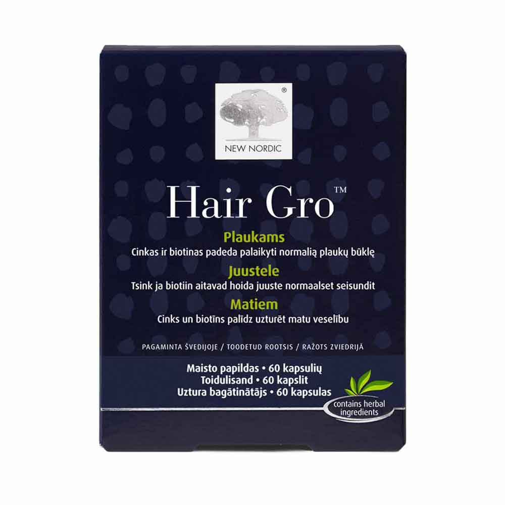 New Nordic Hair Gro Capsules N60