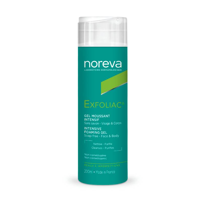 NOREVA Exfoliac Intensive foaming gel 200 ml