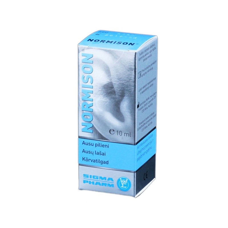 NORMISON ear drops, 10 ml