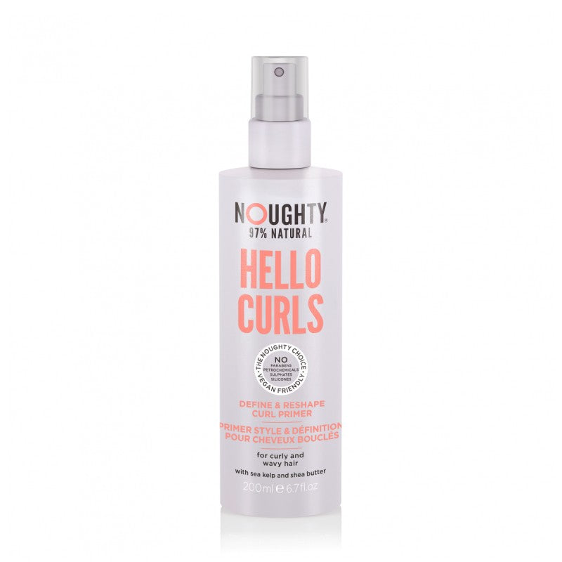NOUGHTY Hello Curls Primer styling spray for curly wavy hair 200 ml