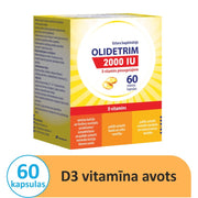 OLIDETRIM 2000 IU vitamin D soft capsules N60