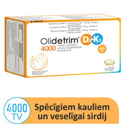 OLIDETRIM 4000 D3+ K2 Omega-3 capsules N30