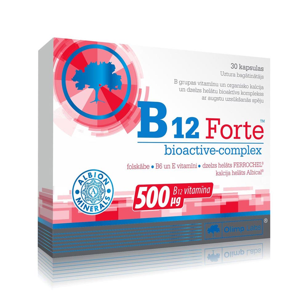 OLIMP LABS B12 Forte bioactive - complex capsules N30