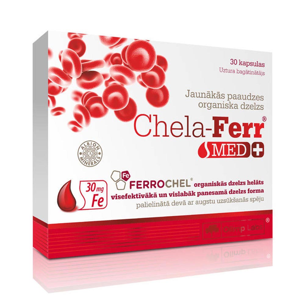 OLIMP LABS Chela-Ferr MED+ capsules N30