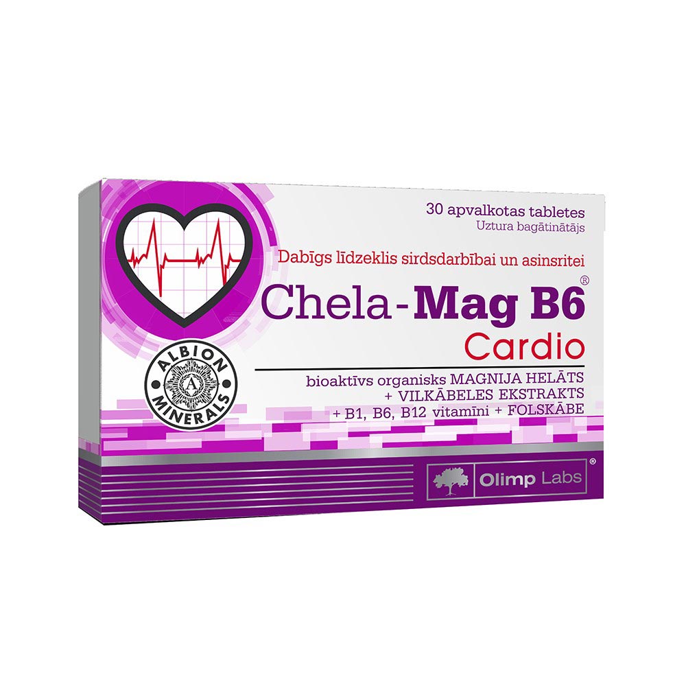 OLIMP LABS Chela Mag B6 Cardio tablets N30