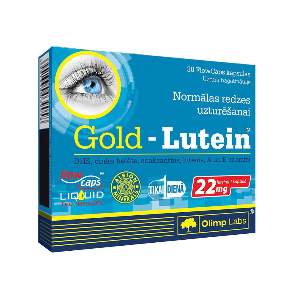 OLIMP LABS Gold-Lutein capsules N30